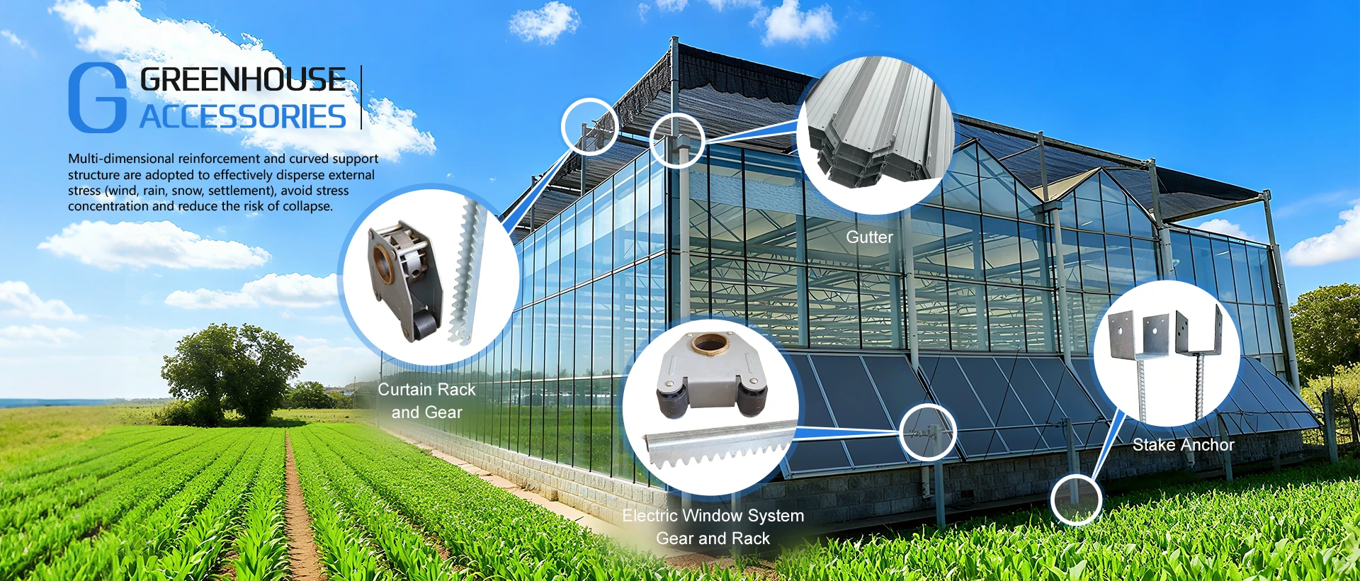 Pabrika ng Mga Kagamitan sa Greenhouse ng China