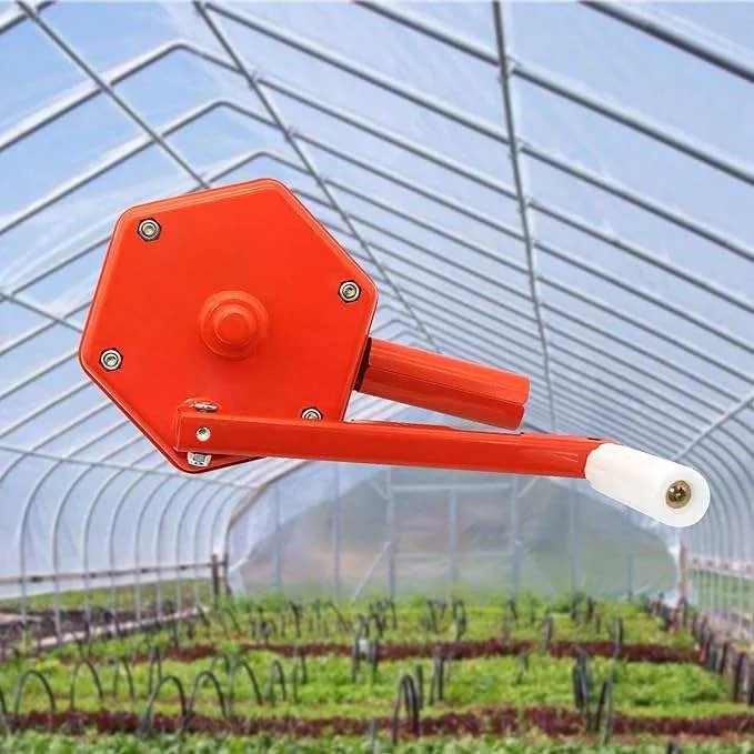 Manual Film Roller para sa Greenhouse (Side at Top Ventilation)