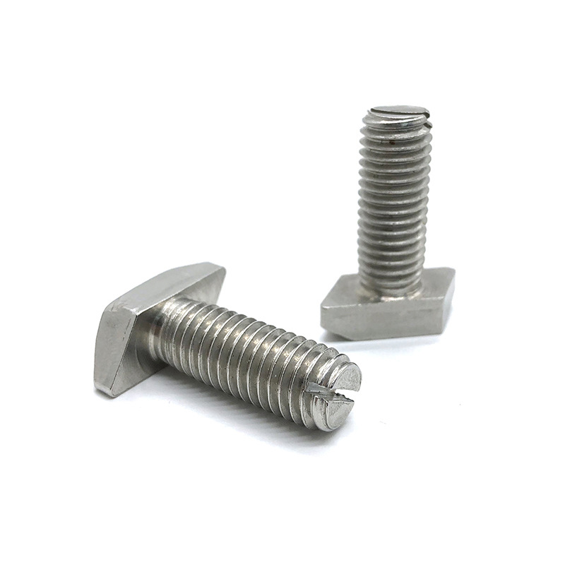 T Slot Drop-in Sliding Bolts na may T Shaped Head para sa Hardware